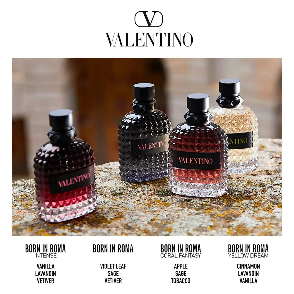Valentino Uomo Born in Roma Intense - Fragancia Amaderada y Cautivadora