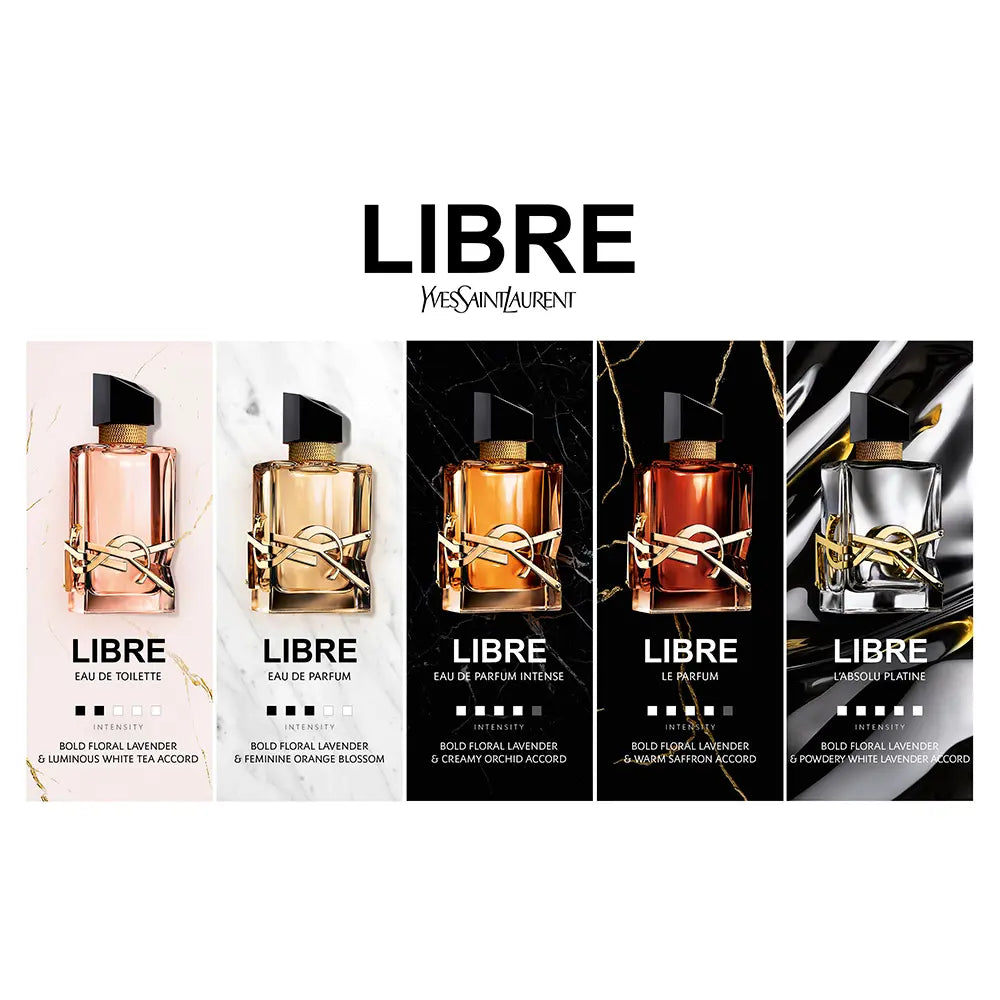 Libre L’Absolu Platine – Intensidad floral metálica
