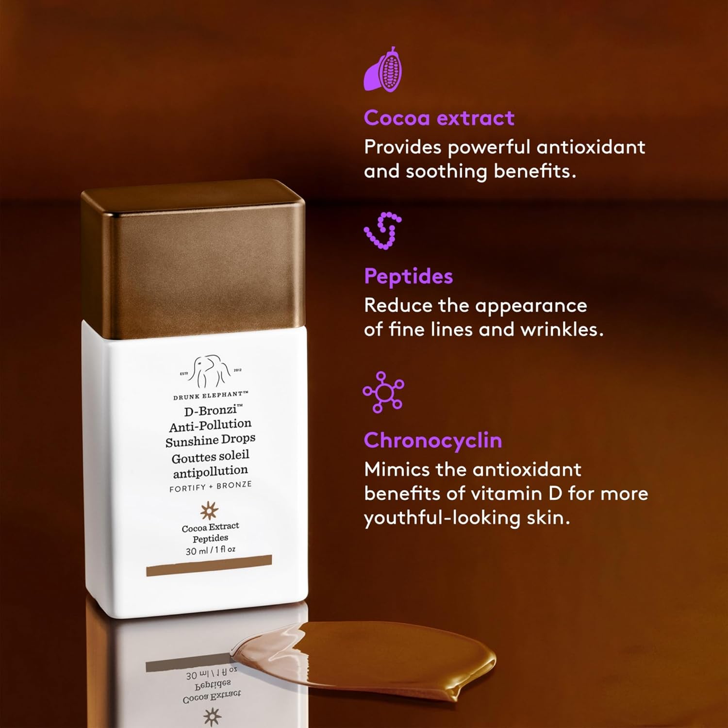 D-Bronzi™ Gotas de Sol Anticontaminación 30 ml