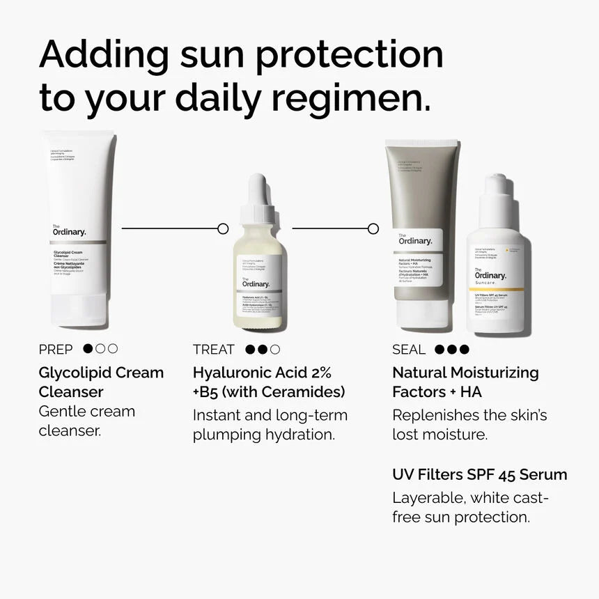 Serum con Filtros UV SPF 45