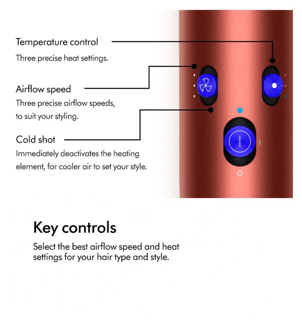 Dyson Airwrap i.d.™ Multi-Styler y Secador - Straight+Wavy (Jasper Plum)