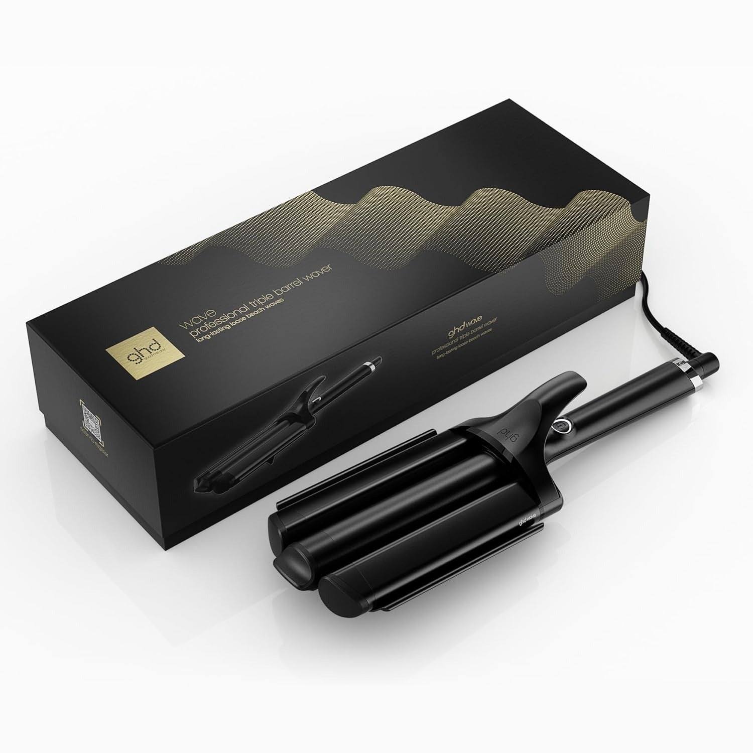 Rizador Triple Barrel Profesional GHD Wave