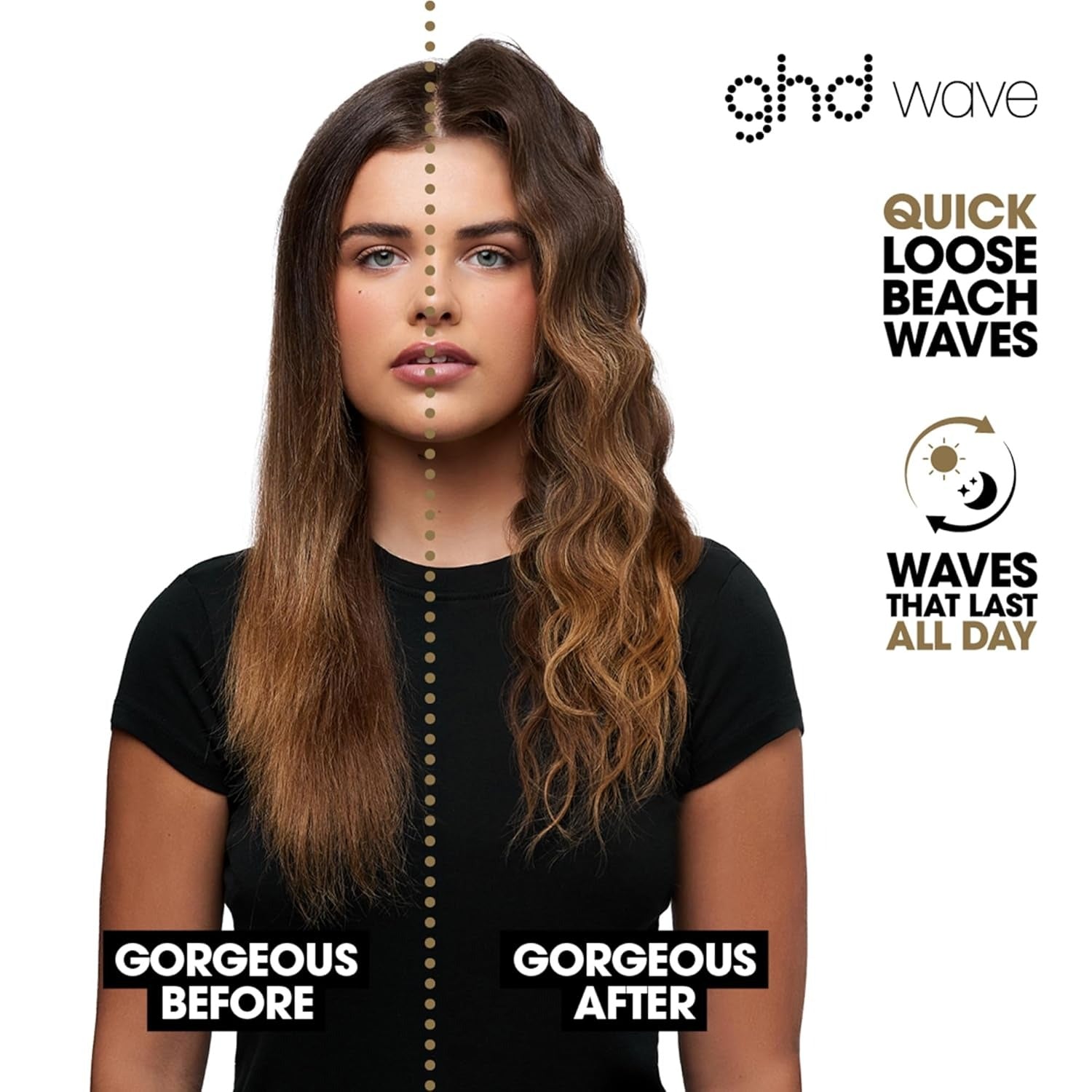 Rizador Triple Barrel Profesional GHD Wave