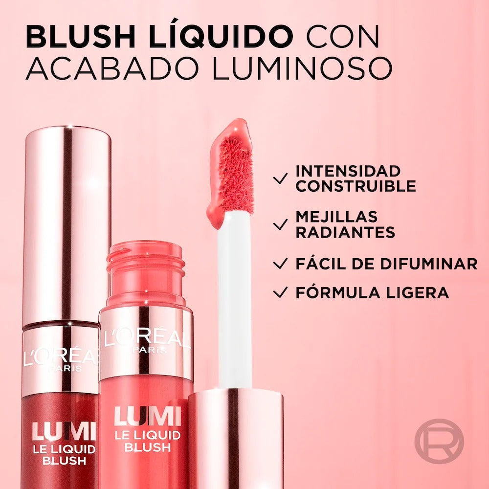 Rubor Líquido Lumi Glotion - L’Oréal Paris