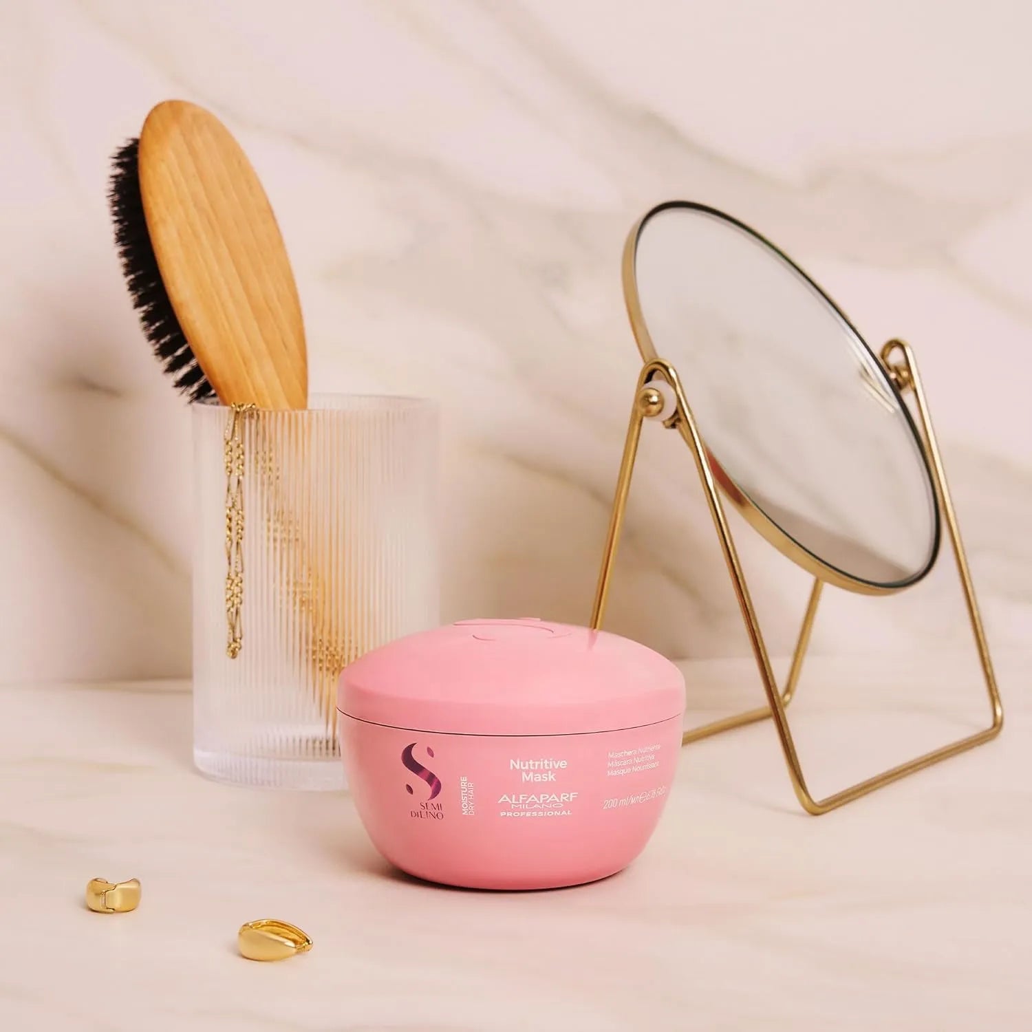 Mascarilla Nutritiva Semi Di Lino Moisture de Alfaparf
