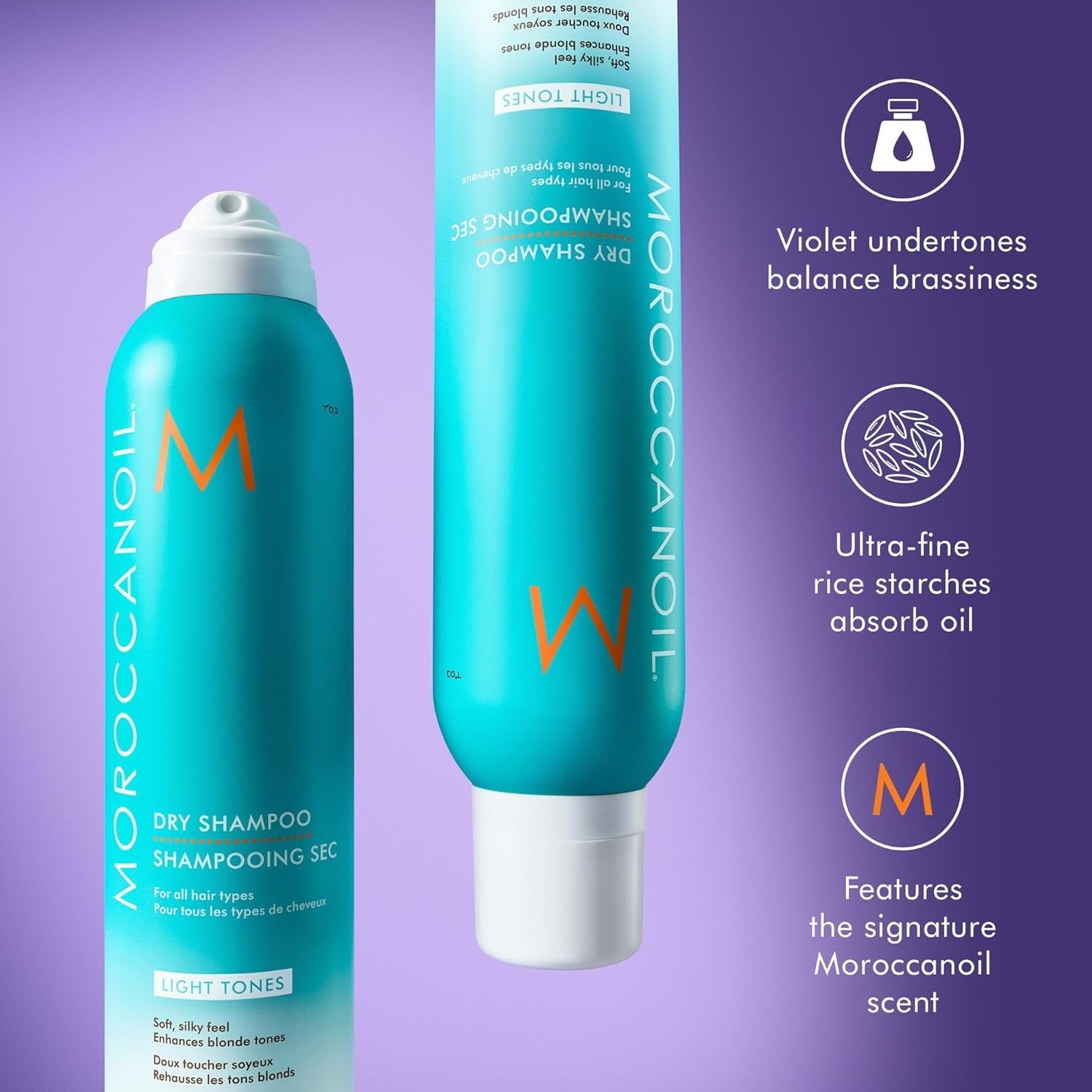 Champú Seco para Cabello Claro Moroccanoil