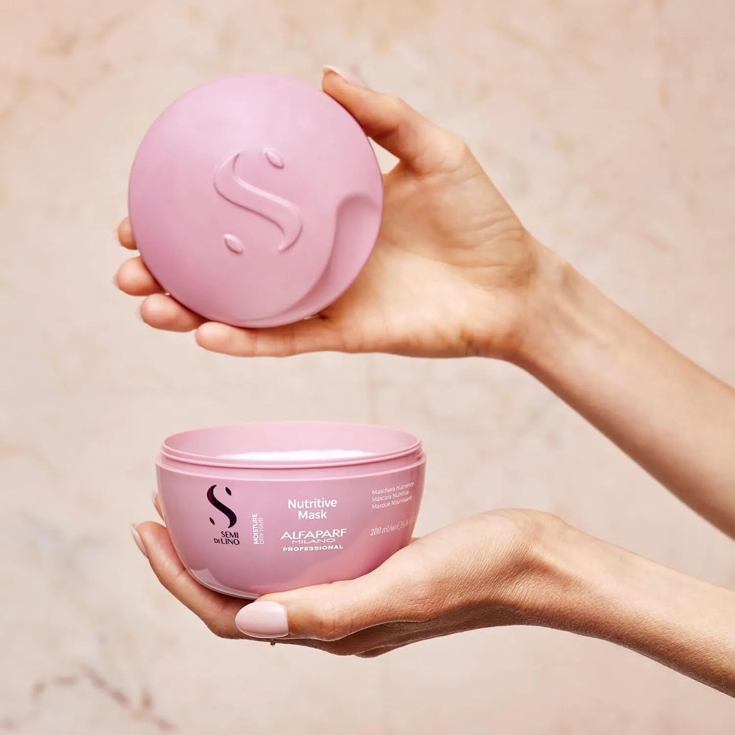 Mascarilla Nutritiva Semi Di Lino Moisture de Alfaparf