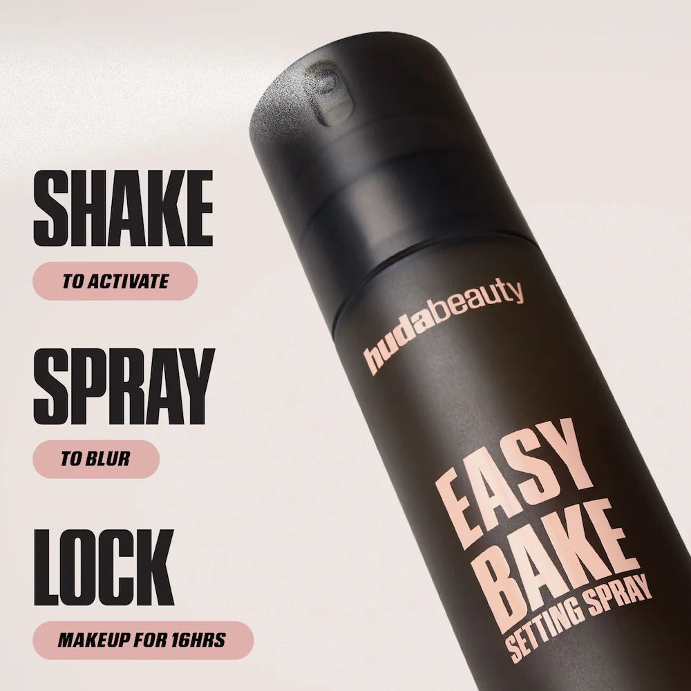 Spray Fijador Easy Bake con 16 Horas de Durabilidad (100 ml)
