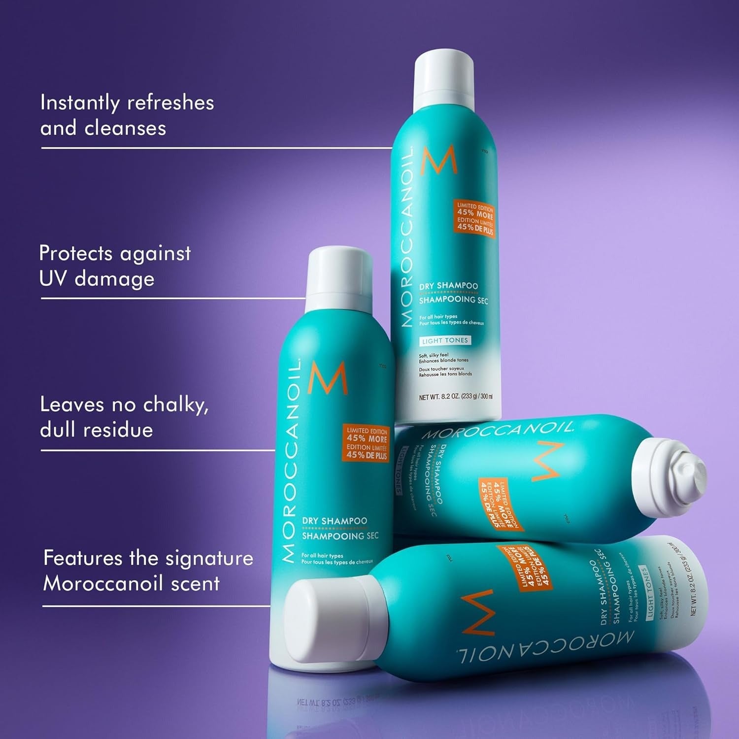 Champú Seco para Cabello Claro Moroccanoil