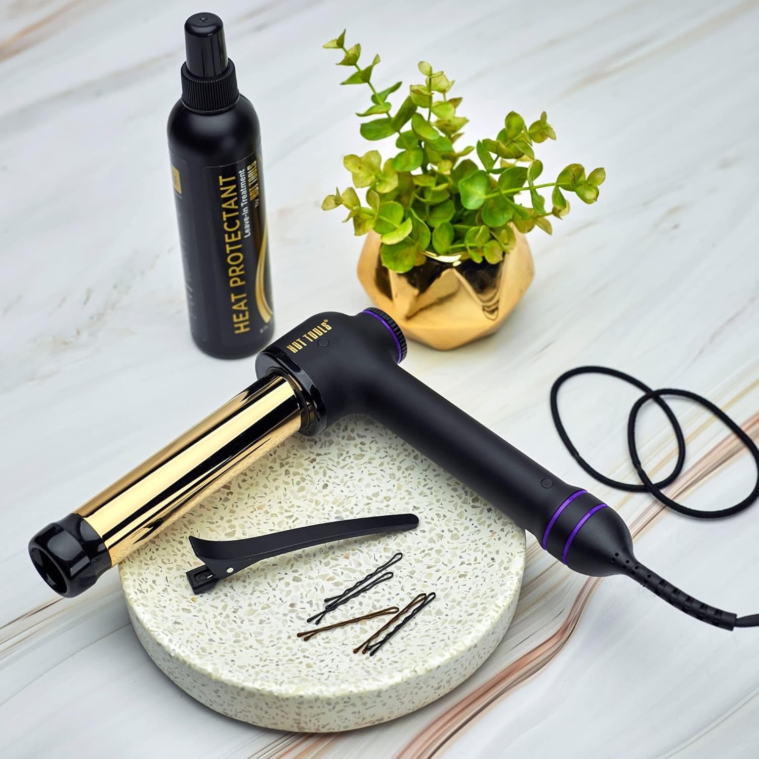 Rizador Hot Tools Black Gold 25 mm
