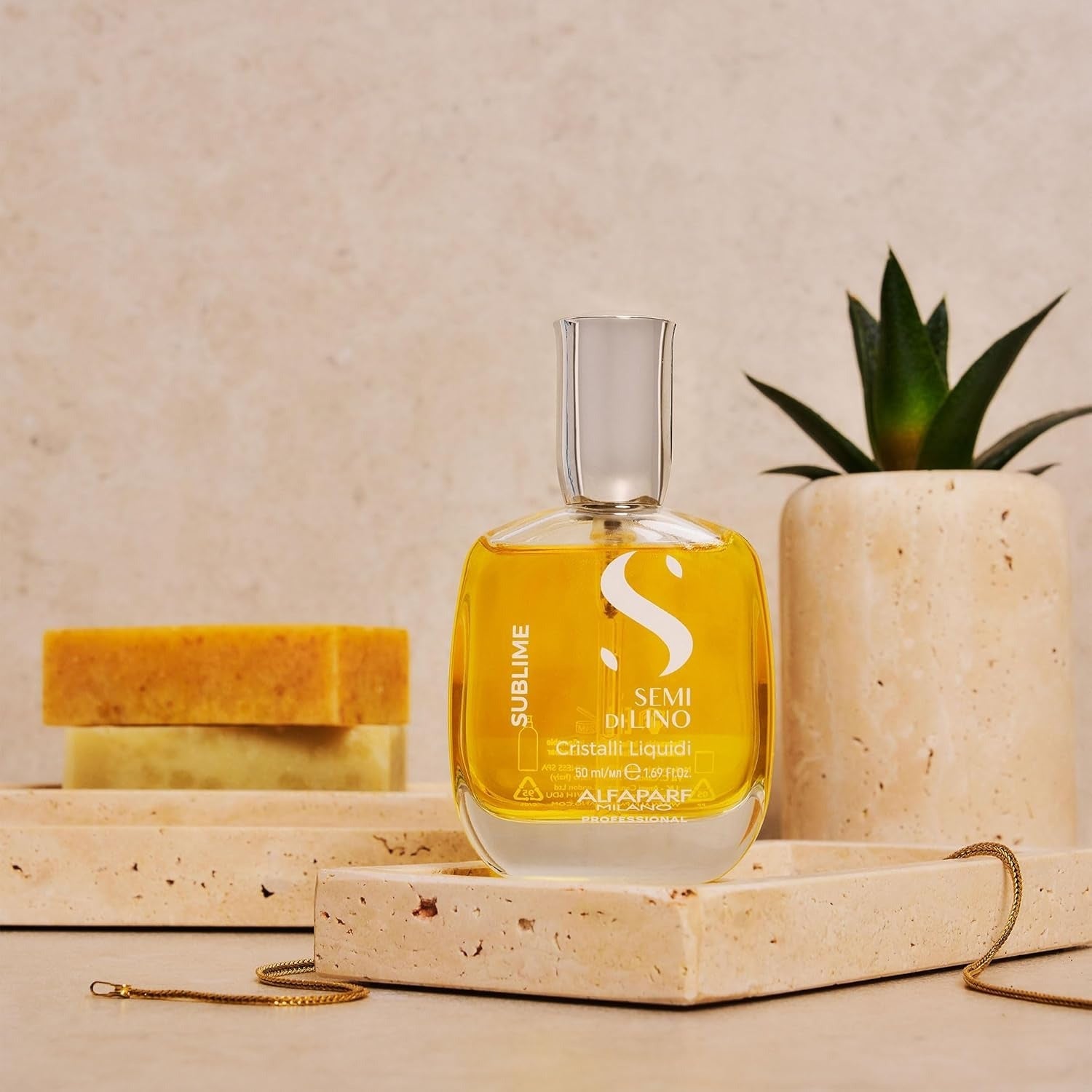Sérum Iluminador Cristalli Liquidi Semi Di Lino Sublime de Alfaparf