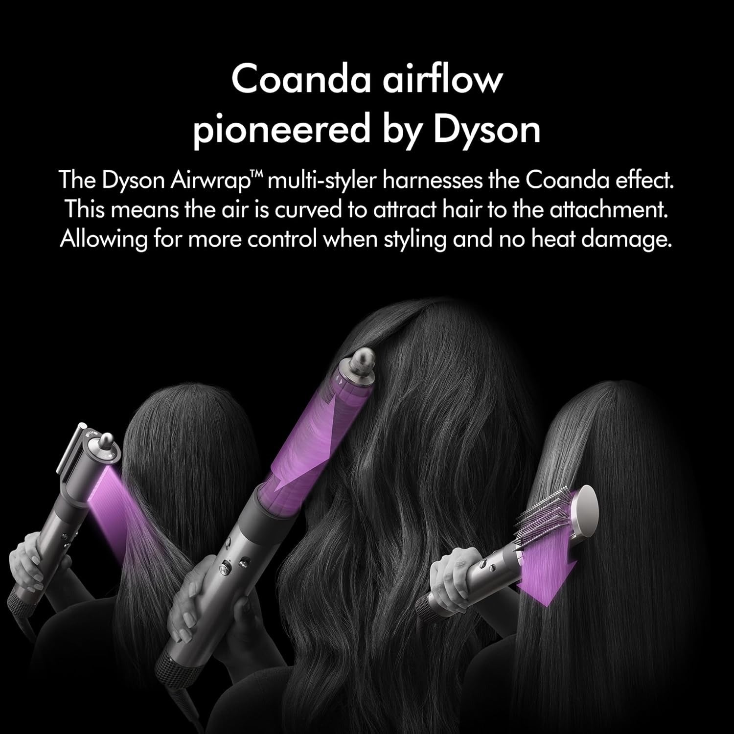 Dyson Airwrap i.d.™ Multi-Styler y Secador - Straight+Wavy (Jasper Plum)