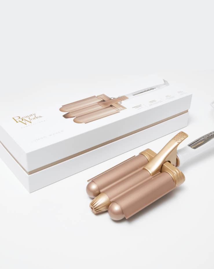 Rizador Triple Barrel Beauty Works Waver