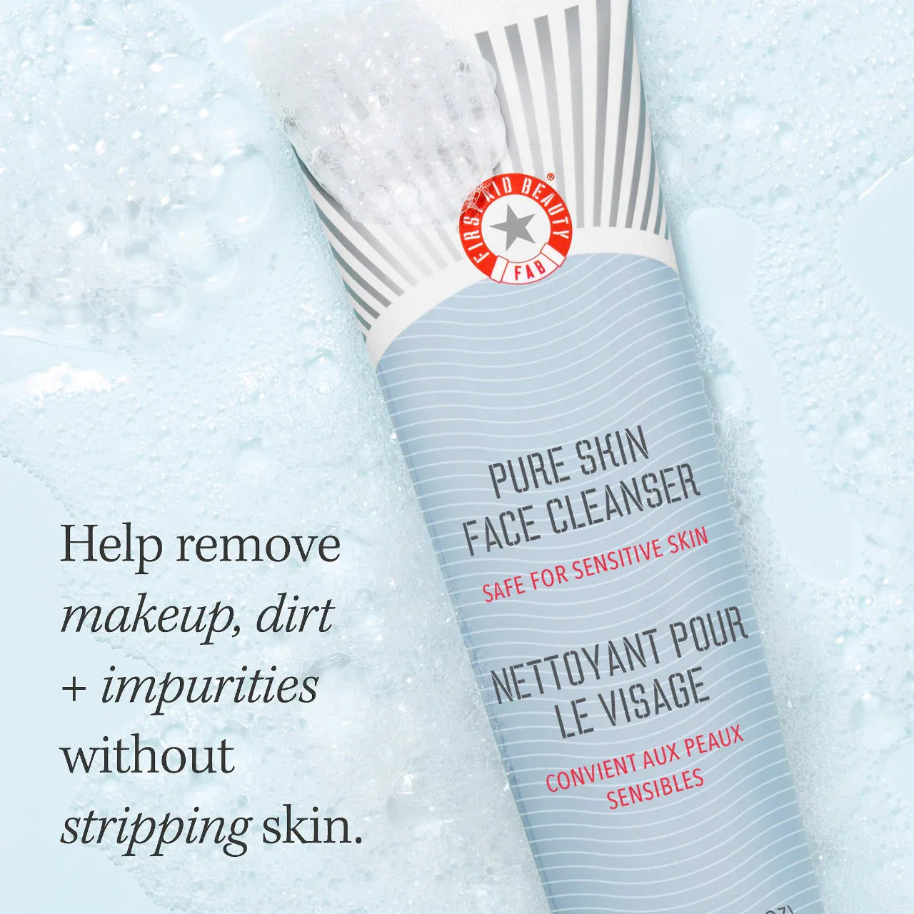 Limpiador facial Pure Skin – Limpiador suave e hidratante
