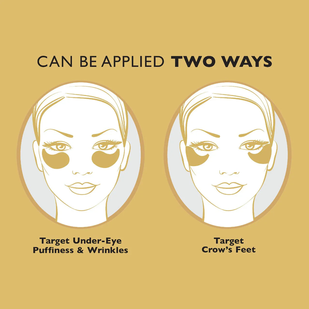 Parche Hidratante para Ojos 24K Gold Pure Luxury Lift & Firm