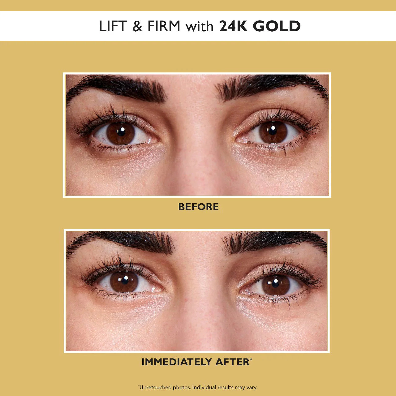 Parche Hidratante para Ojos 24K Gold Pure Luxury Lift & Firm