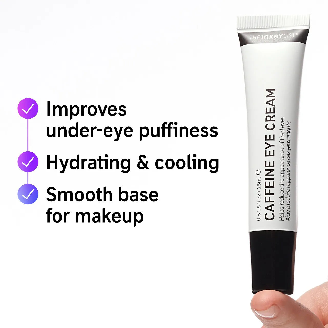 Crema de Ojos Desinflamante con Cafeína + Reductora de Ojeras