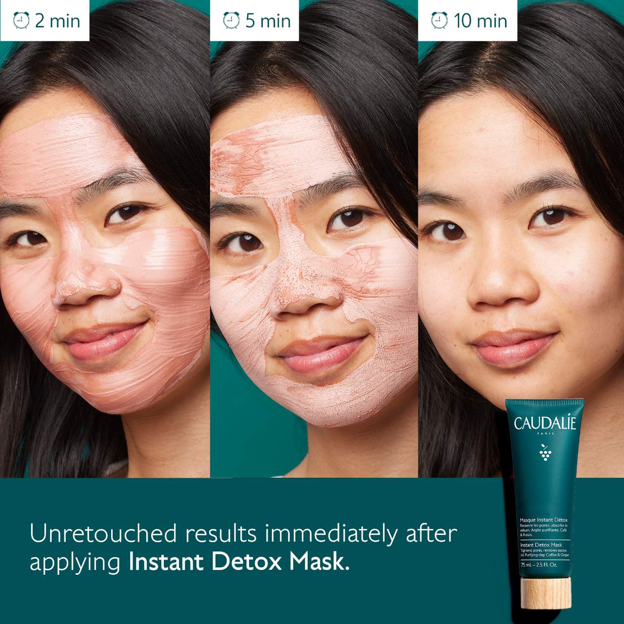 Mascarilla Detox Instantánea para Minimizar Poros