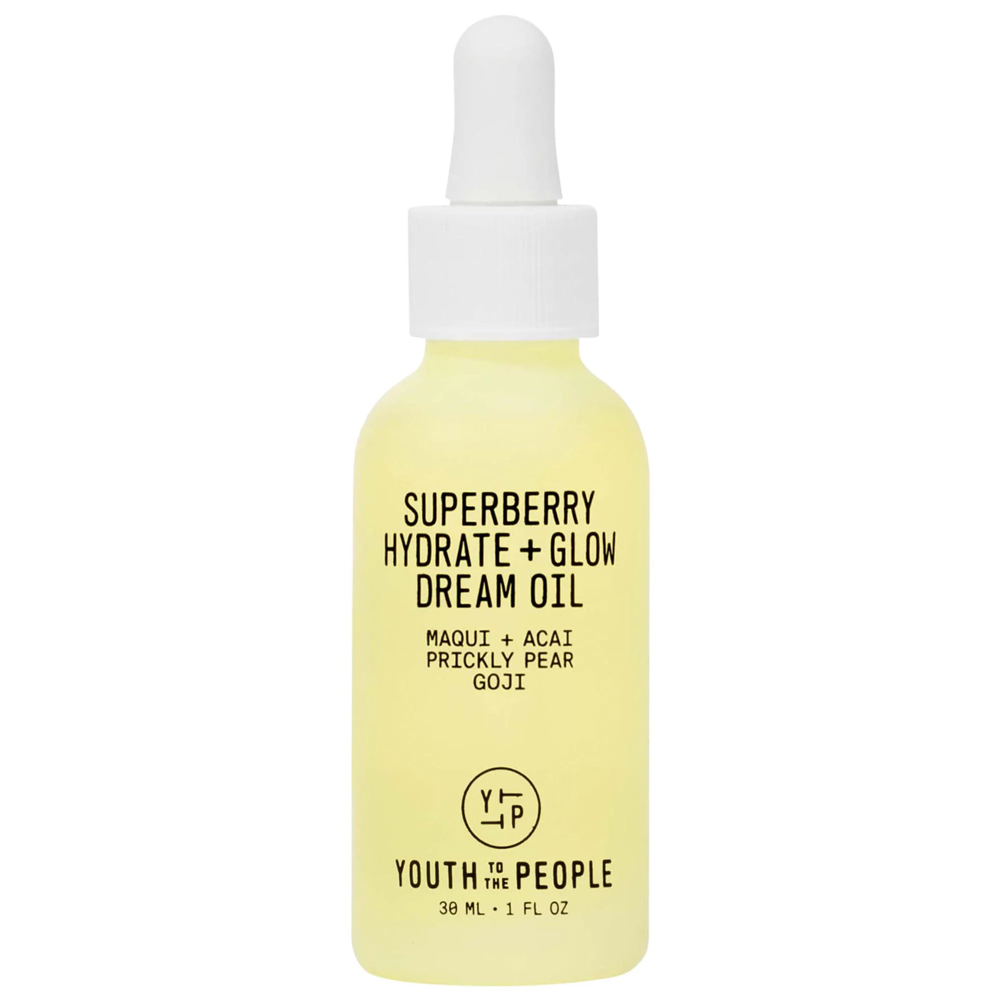 Aceite facial Superberry Hydrate + Glow Dream – Con escualano y antioxidantes