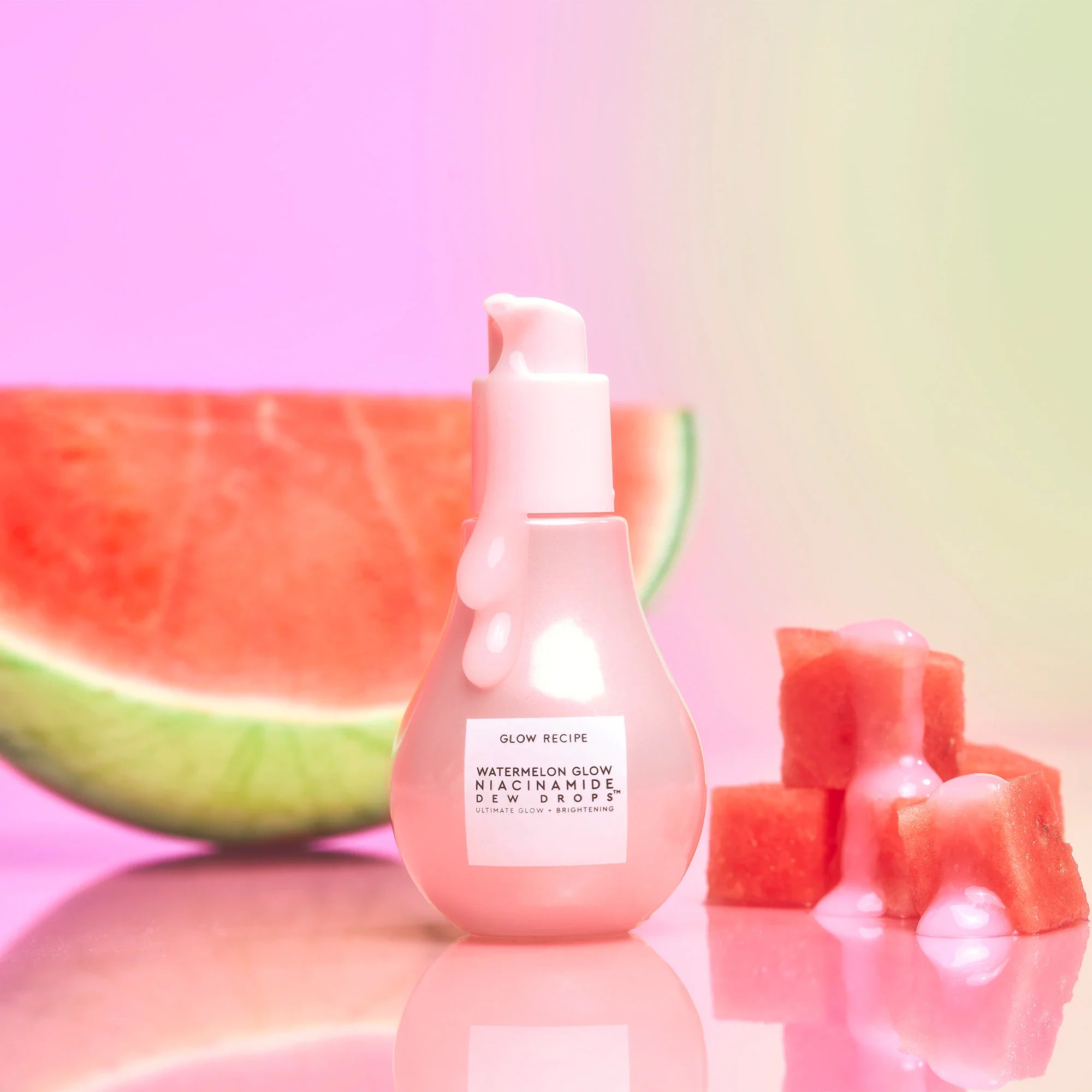 Sérum iluminador Watermelon Glow – Gotas de rocío con niacinamida