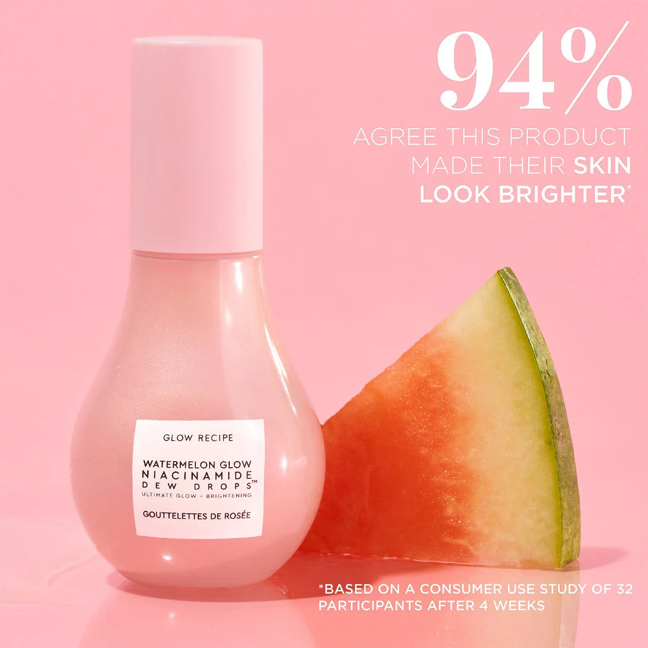 Sérum iluminador Watermelon Glow – Gotas de rocío con niacinamida