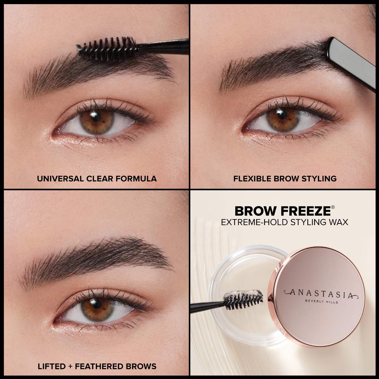 Brow Freeze® – Cera Moldeadora de Cejas de Fijación Extrema con Efecto Laminado