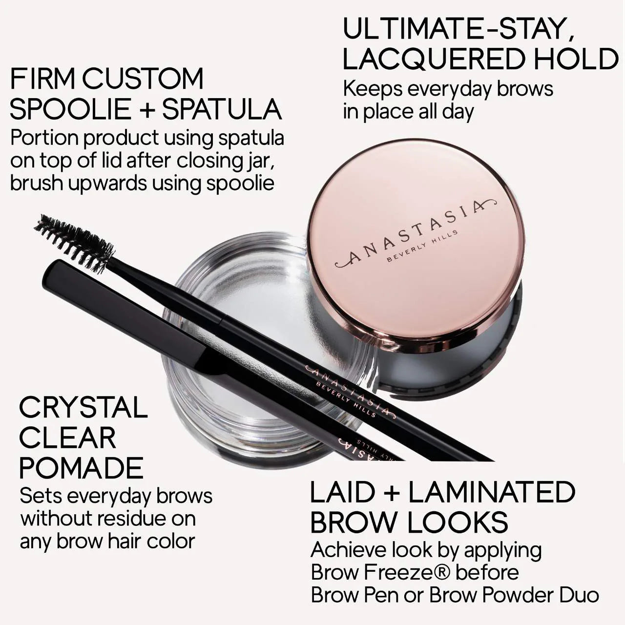 Brow Freeze® – Cera Moldeadora de Cejas de Fijación Extrema con Efecto Laminado