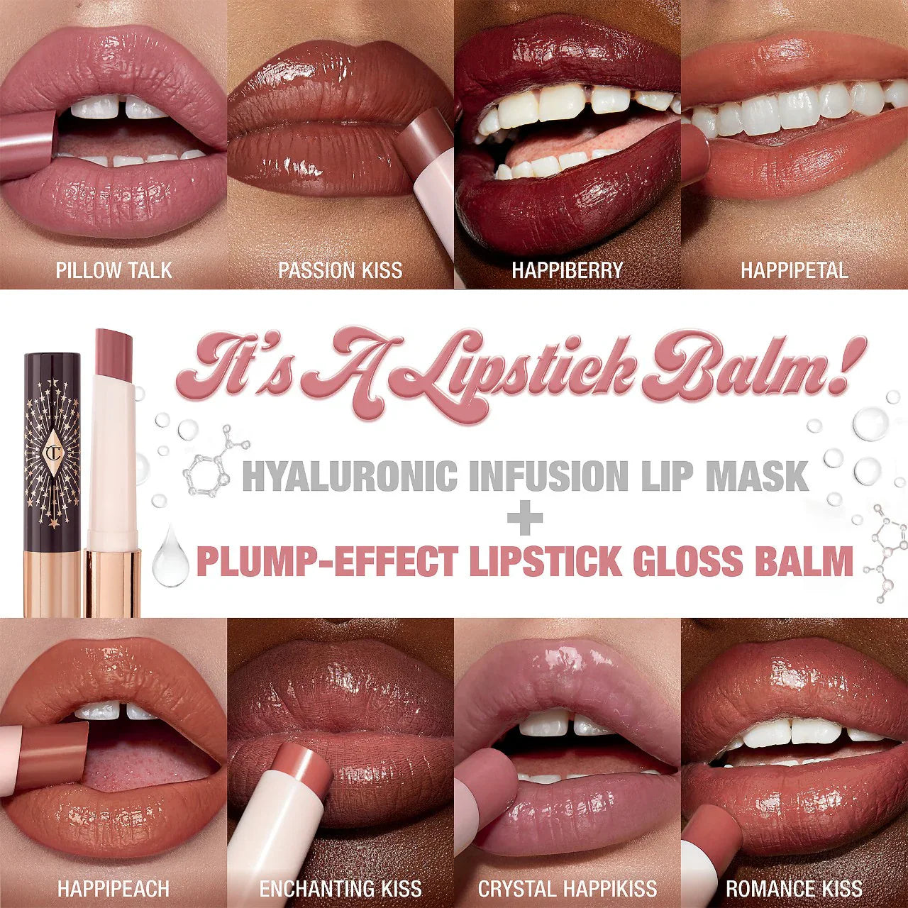 Hyaluronic Happikiss – Bálsamo Labial con Color e Hidratación Hyaluronic
