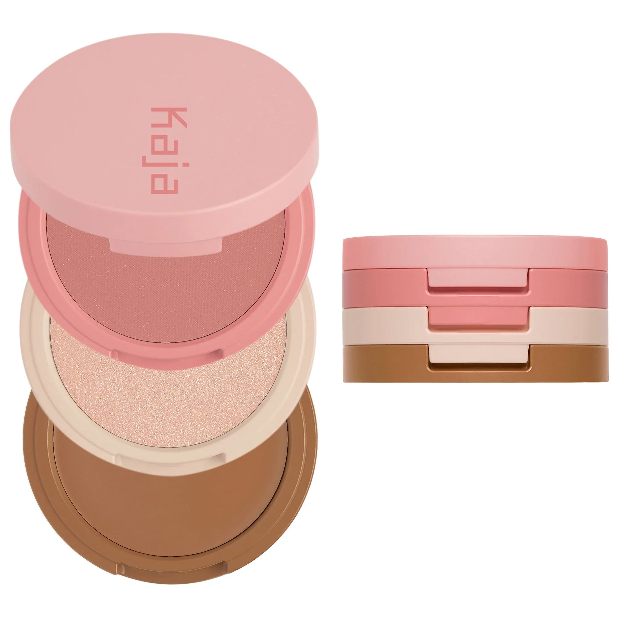 Face Bento – Trio de Crema y Polvos: Bronceador, Colorete e Iluminador