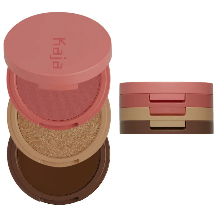 Face Bento – Trio de Crema y Polvos: Bronceador, Colorete e Iluminador
