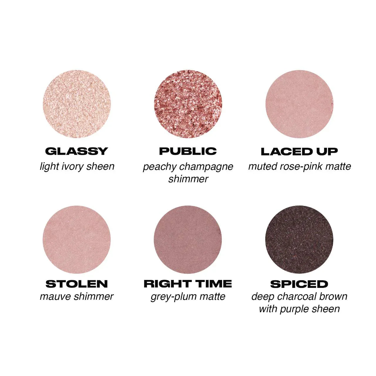 Naked3 Mini – Paleta de Sombras Rosa Suave