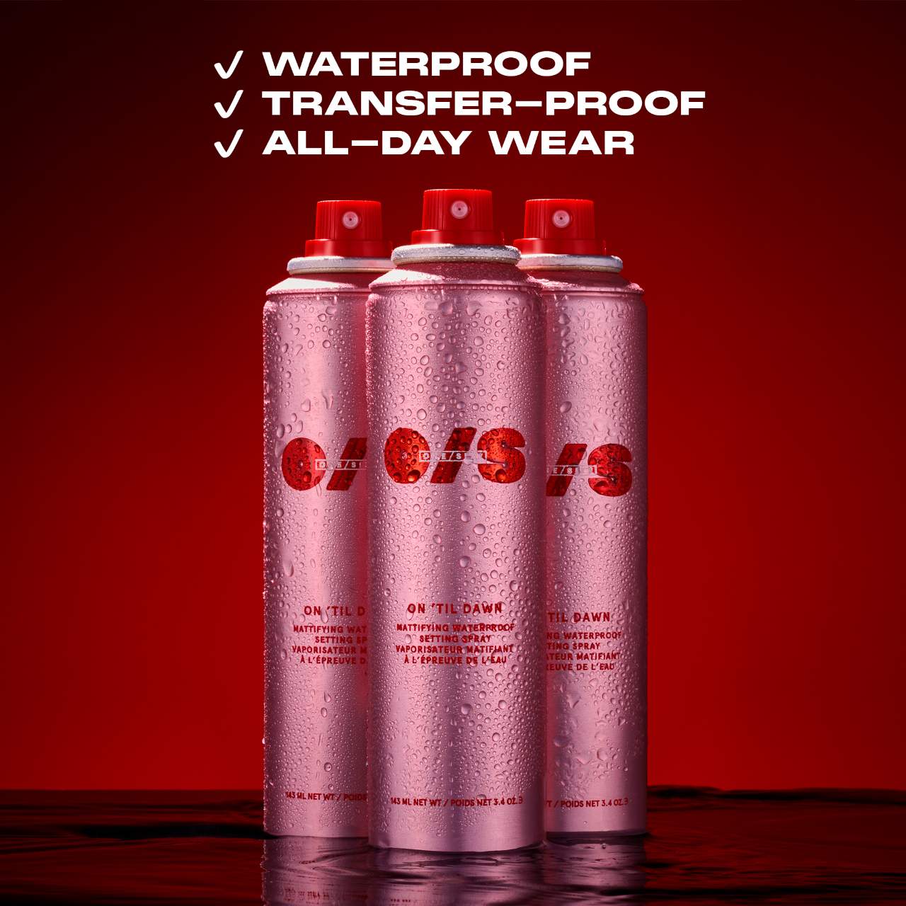 On 'Til Dawn – Spray Fijador Mate e Impermeable