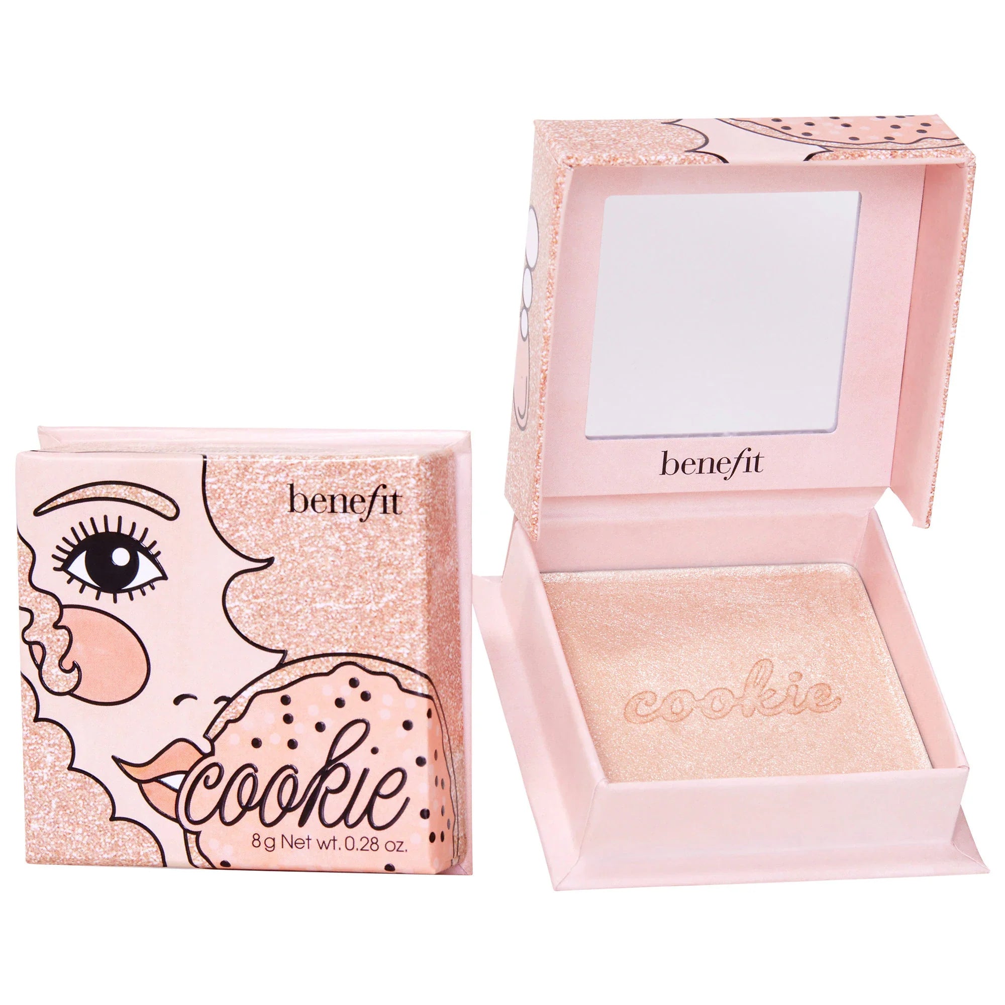 Cookie and Tickle – Polvos Iluminadores de Acabado Brillante