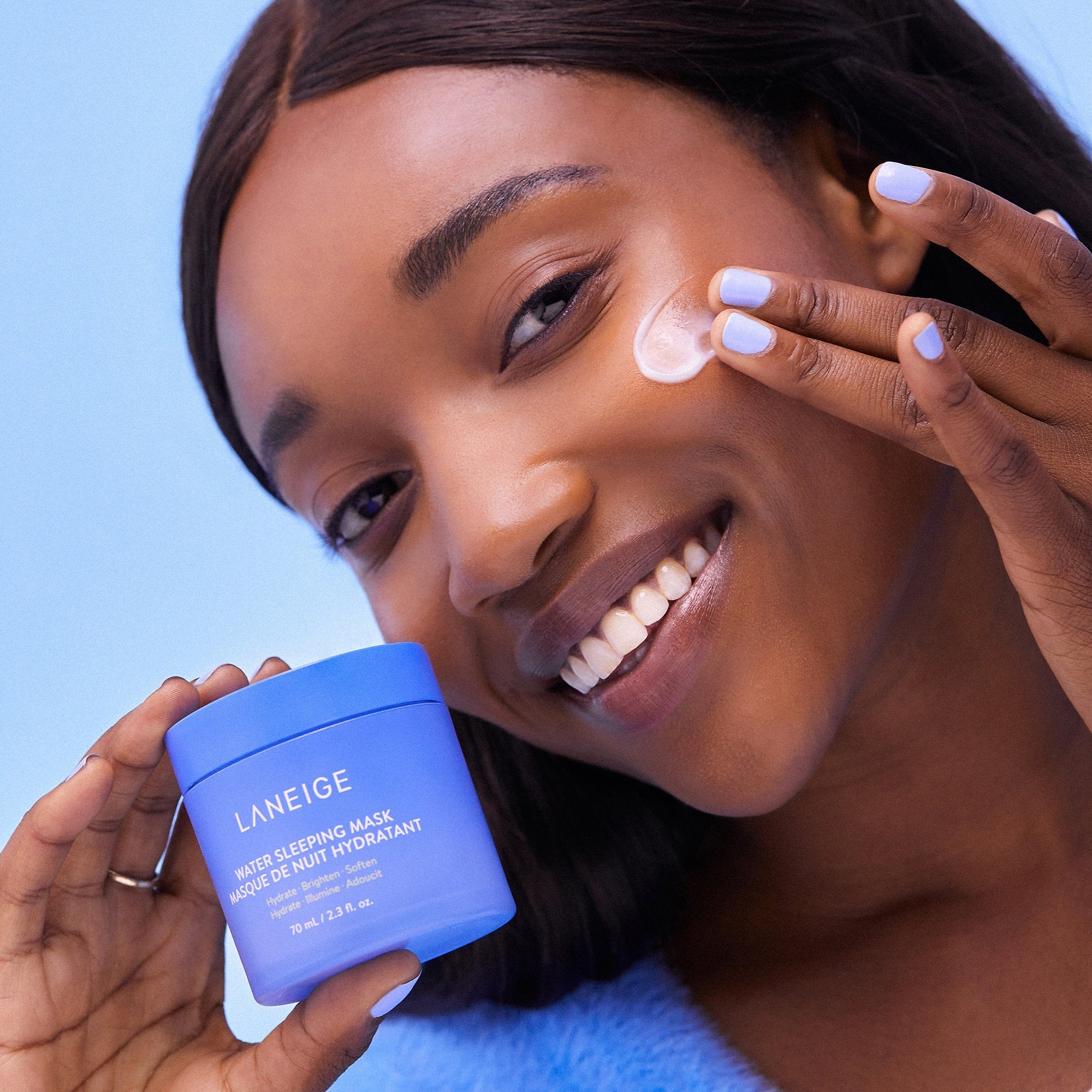 Mascarilla Nocturna Hidratante con Niacinamida y Escualano