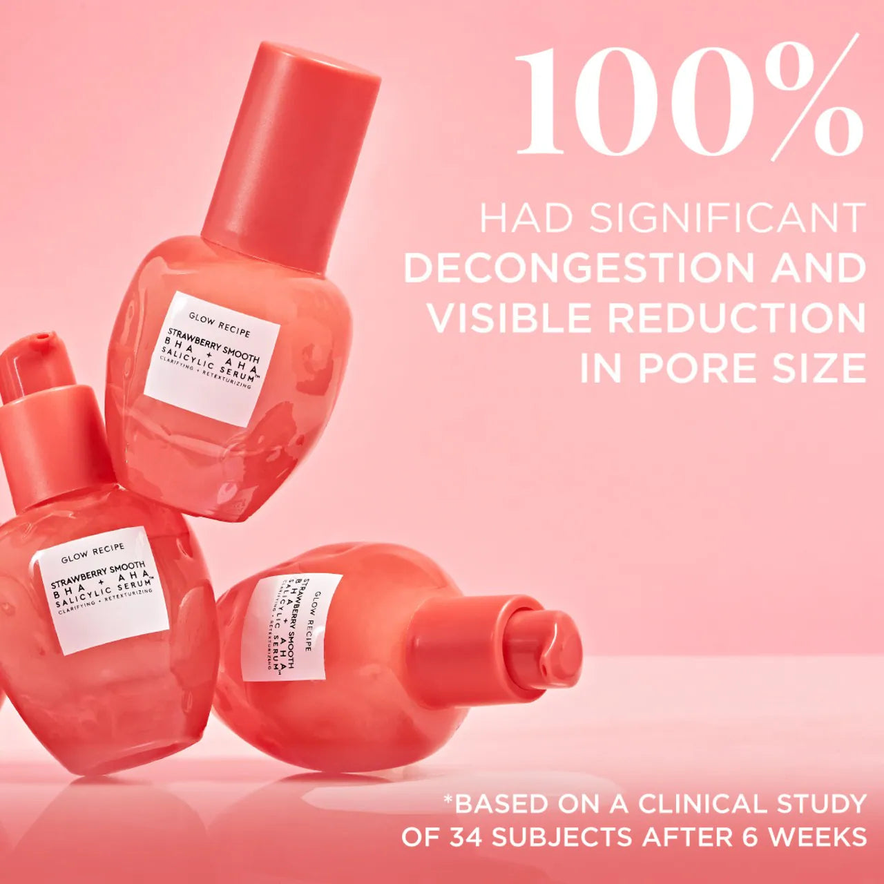 Sérum Strawberry Smooth – Exfoliante con ácido salicílico (BHA) + AHA