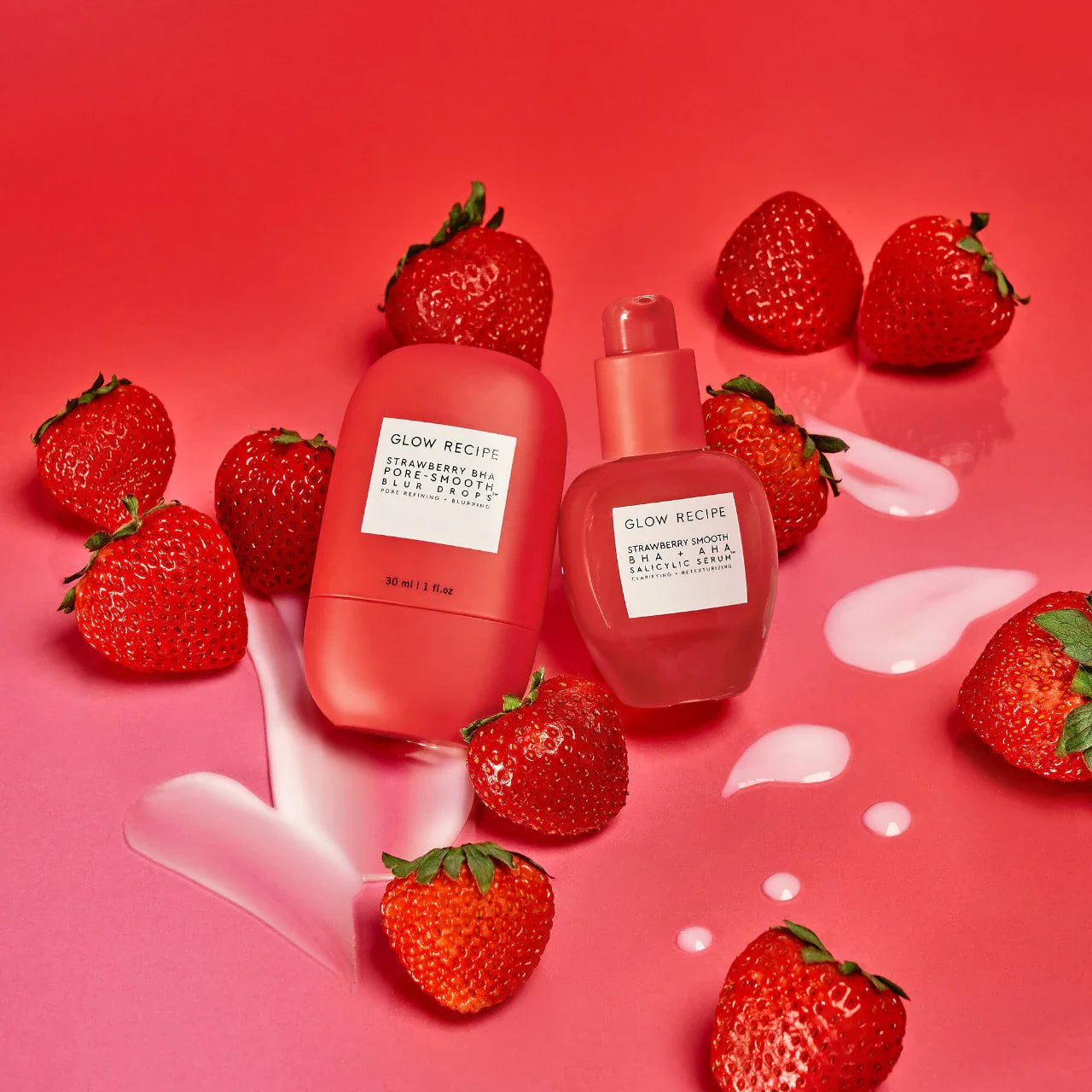 Sérum Strawberry Smooth – Exfoliante con ácido salicílico (BHA) + AHA