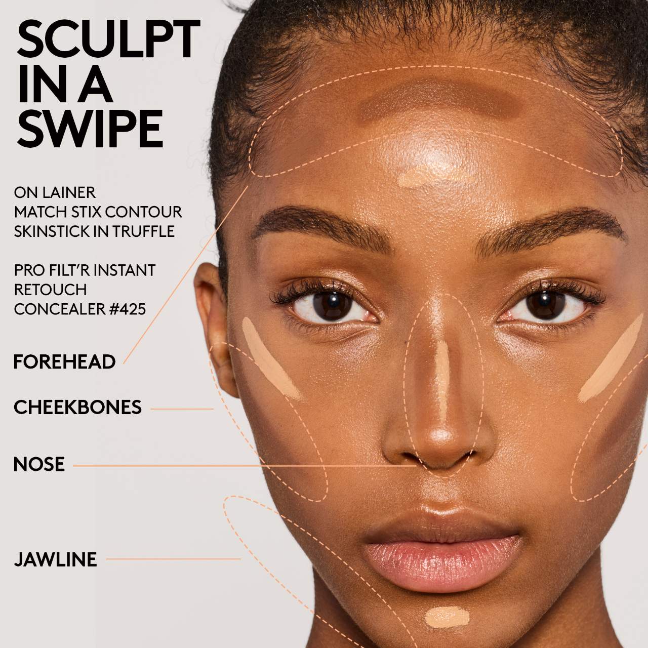 Match Stix – Lápiz Contorno Mate