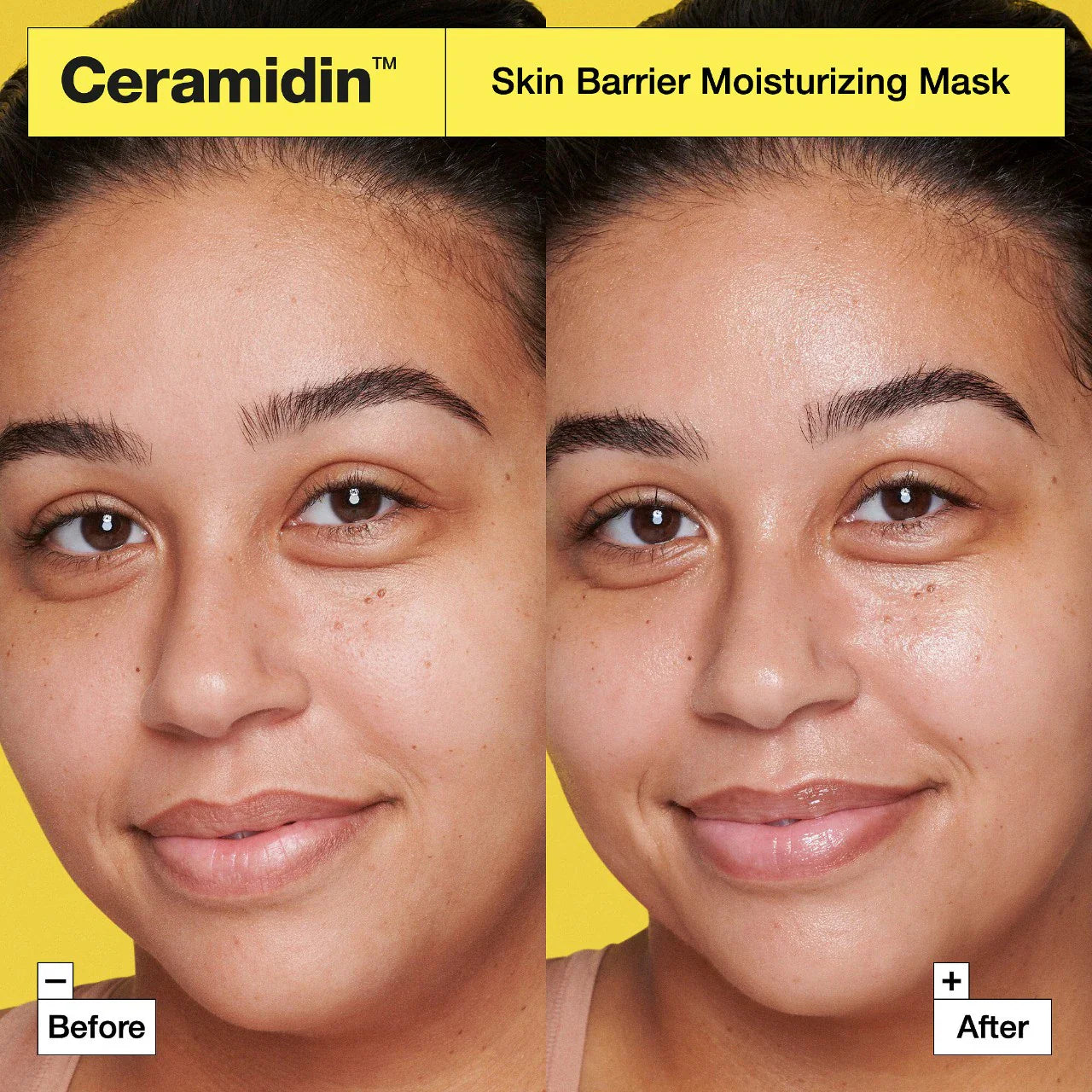 Mascarilla Hidratante Ceramidin™ para Reforzar la Barrera Cutánea