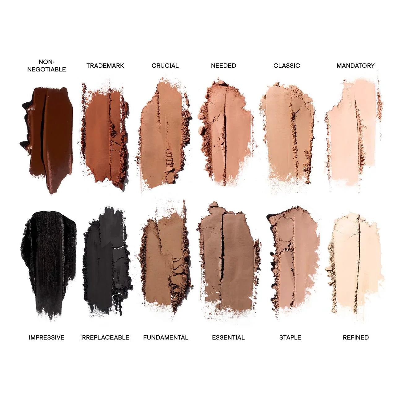 Major Dimension III – Paleta de Sombras Mate