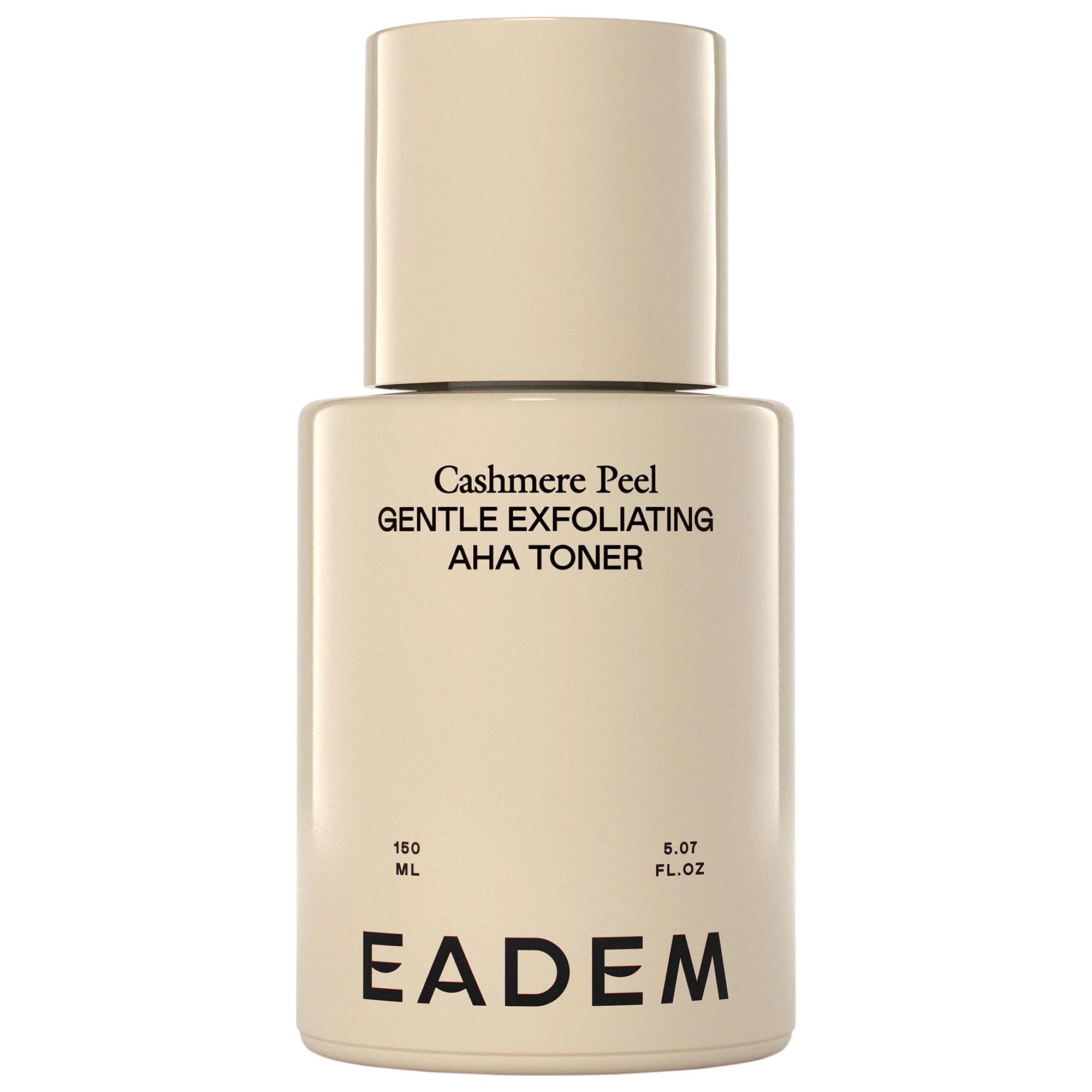 Tónico exfoliante suave Cashmere Peel con AHA + PHA y 9% de ácidos láctico, azelaico y tranexámico