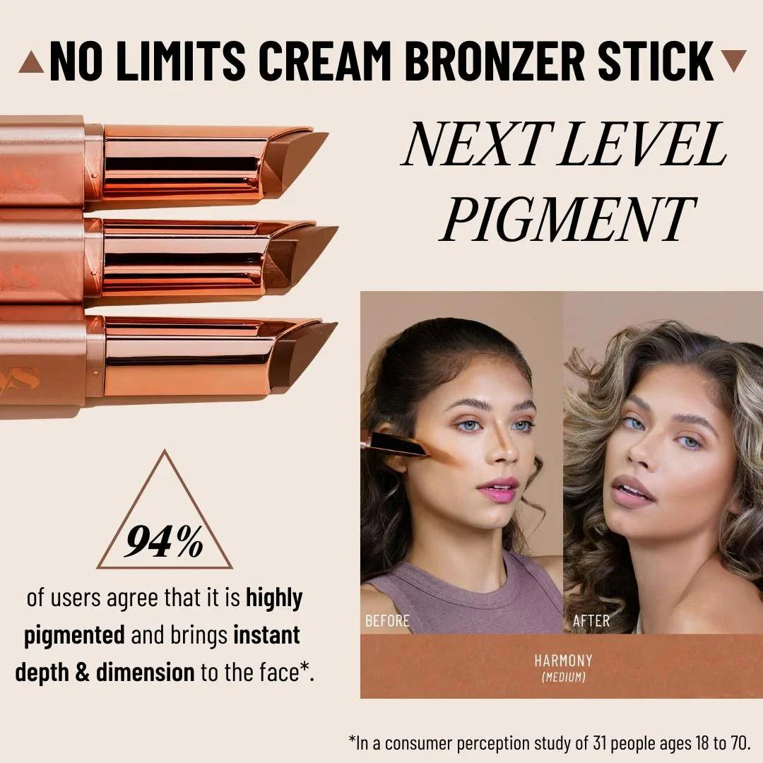 No Limits – Stick de Bronceador y Contorno en Crema