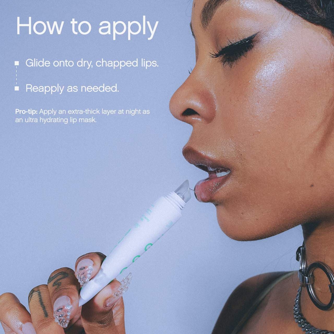 Slick Salve – Bálsamo Labial Brillante para Calmar e Hidratar