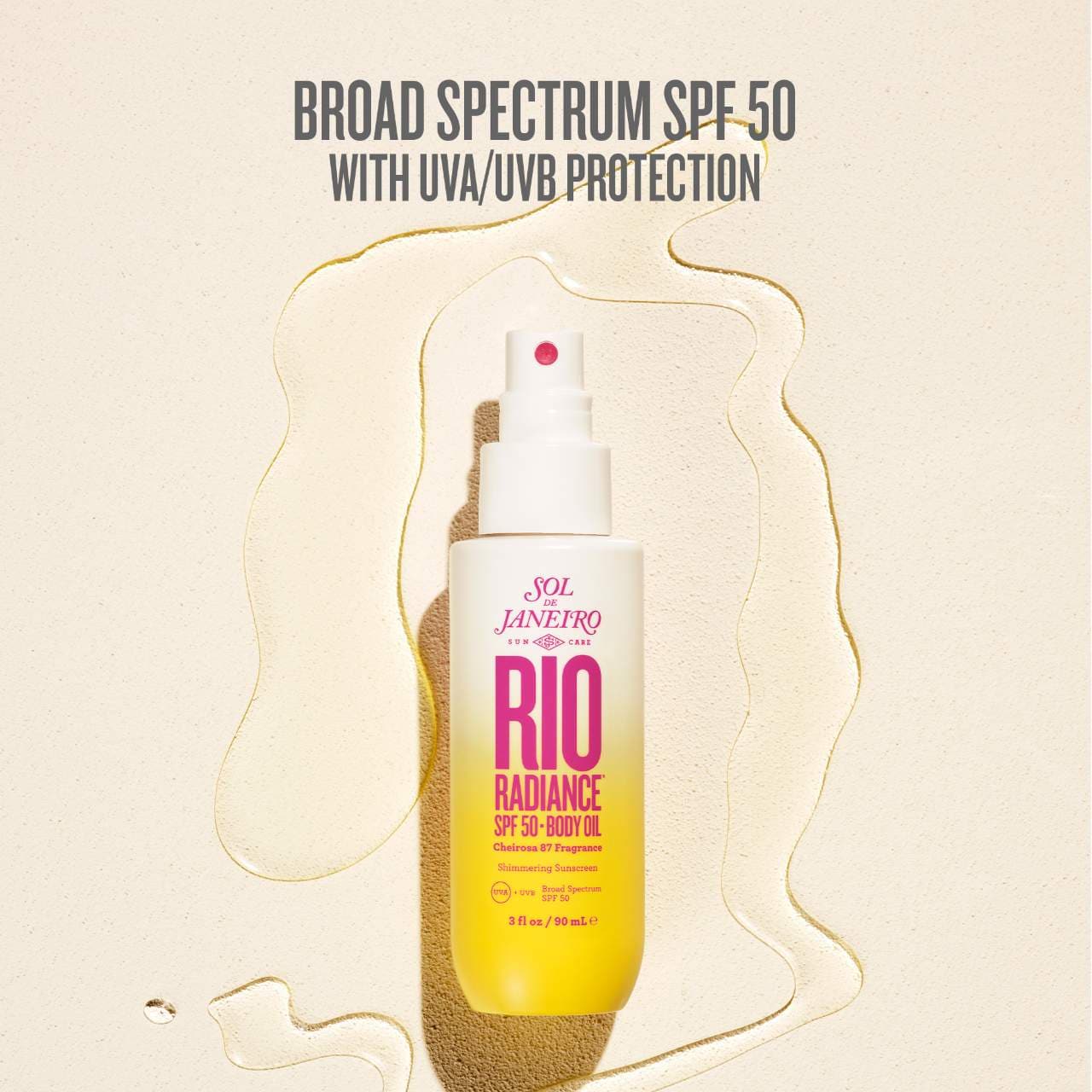 Rio Radiance™ Aceite Corporal Brillante con SPF 50