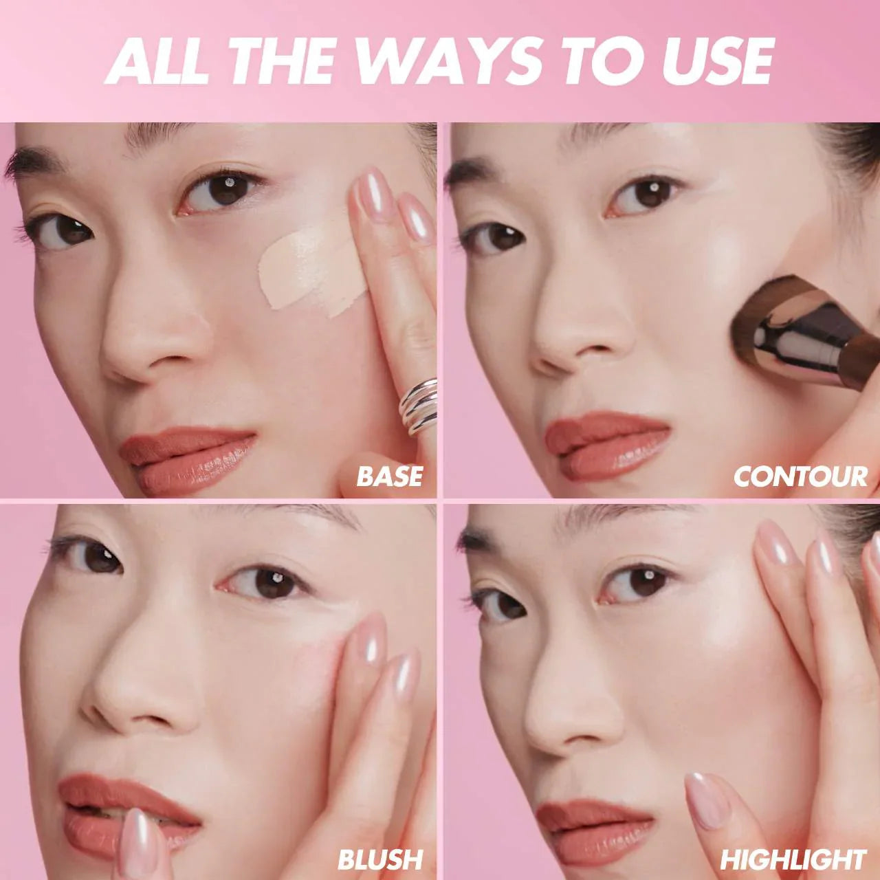 HD Skin Face Essentials – Paleta de Cremas de Larga Duración para Todo el Rostro
