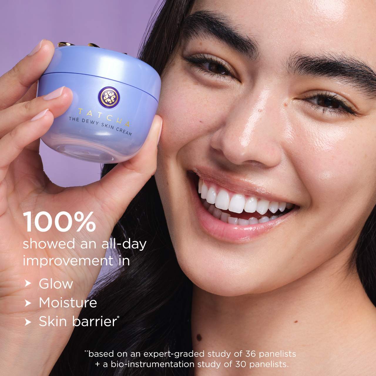 Crema hidratante The Dewy Skin Cream – Reafirmante e hidratante, recargable