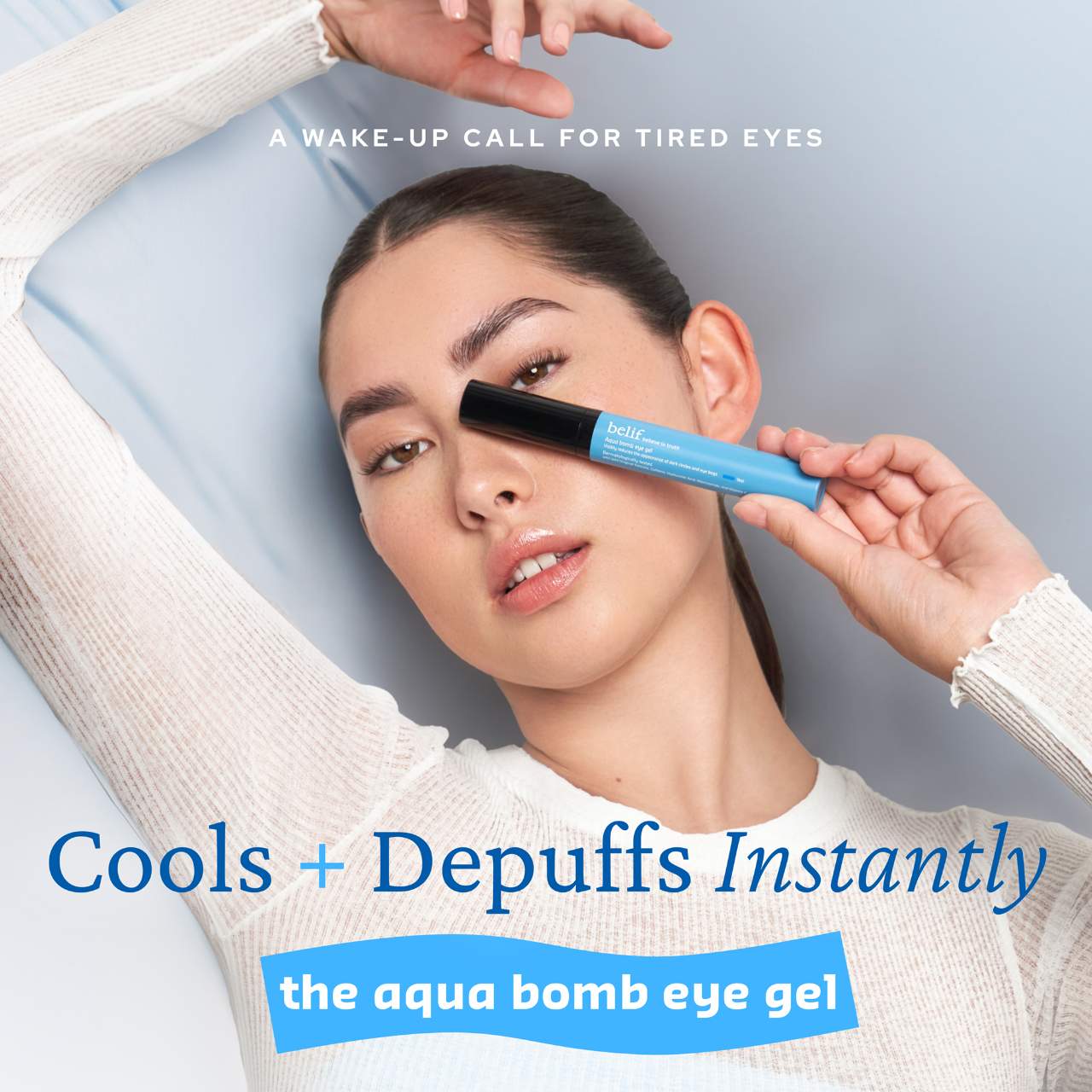 Aqua Bomb Gel Desinflamante para Ojos con Cafeína + Ácido Hialurónico