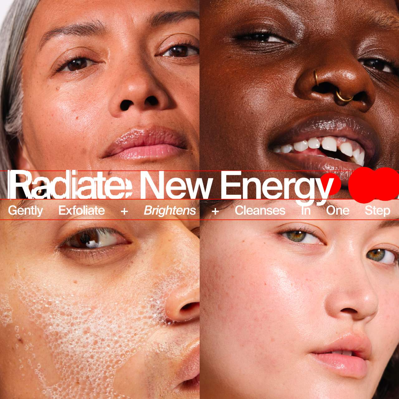 Limpiador exfoliante suave Superfruit – Con vitamina C y papaya