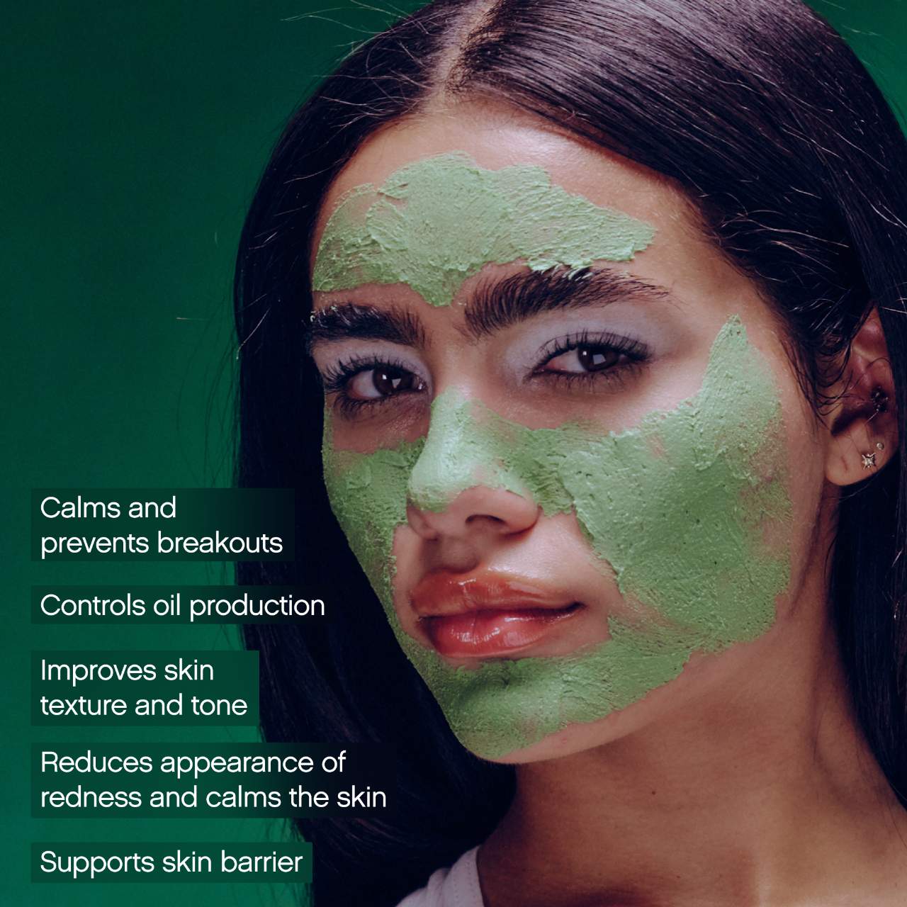 Mascarilla purificante y calmante Clearly – Para piel propensa a los brotes e imperfecciones