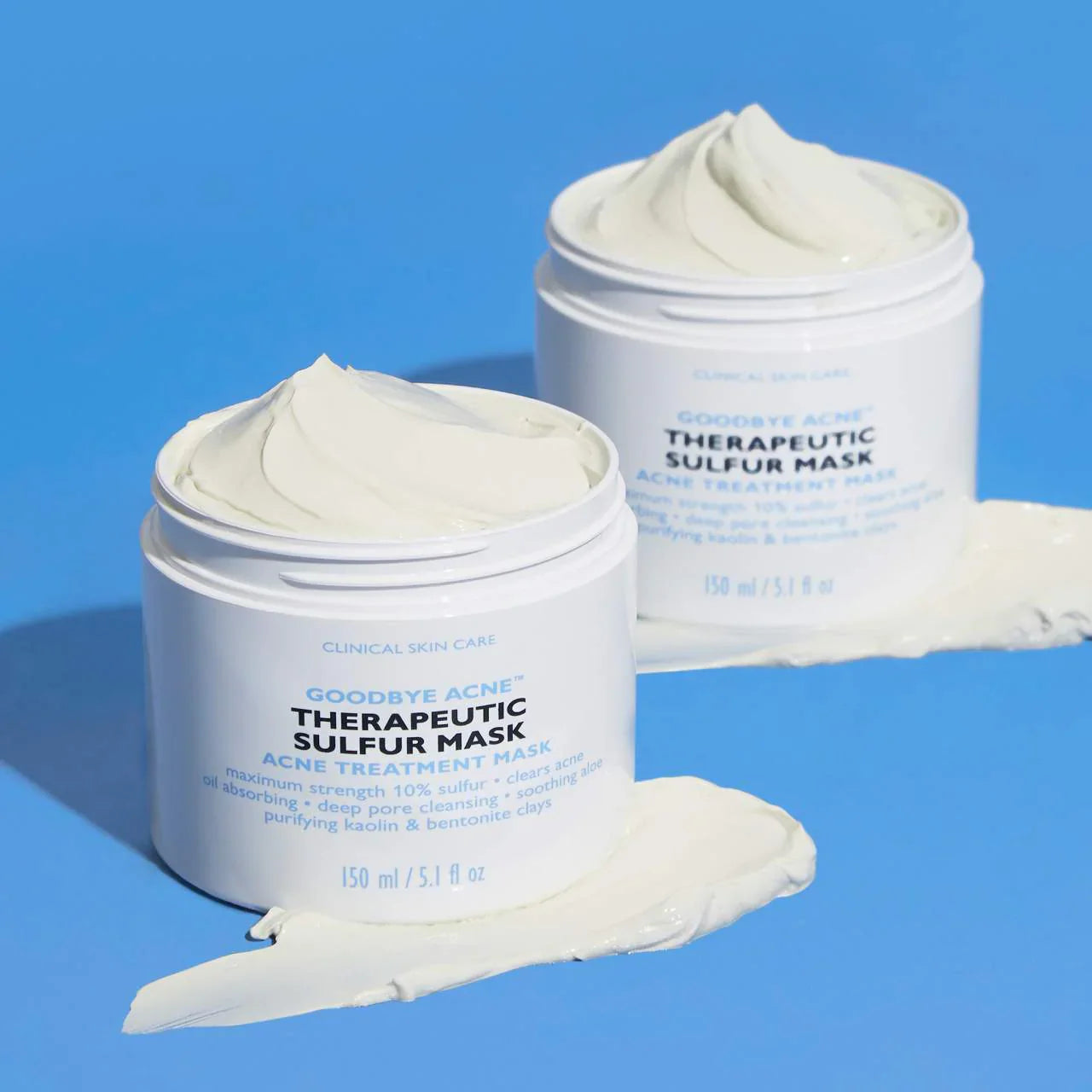 Mascarilla terapéutica Goodbye Acne™ con azufre – Tratamiento purificante antiacné