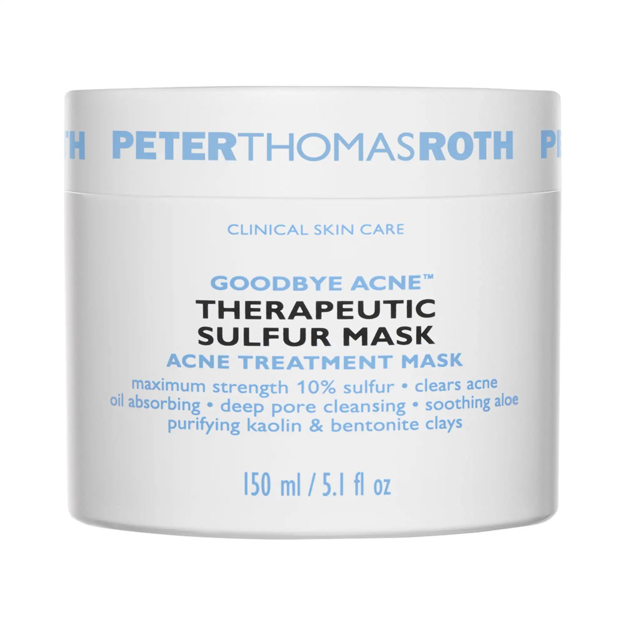 Mascarilla terapéutica Goodbye Acne™ con azufre – Tratamiento purificante antiacné